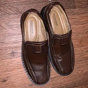 Dockers Pro Style All Motion Comfort Leather Slip On Loafer Shoes Sz 8.5M (F35) Dockers | Shoes | Mens Dockers Black Leather Loafers With  main image 3